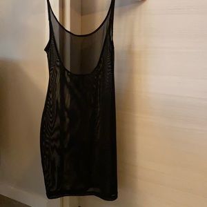 Kith Minimale Animale Black Mesh Swim Cover Up